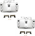 TRQ Front Brake Caliper Set for Cadillac Chevrolet GMC Hummer