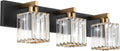 Aipsun Crystal Vanity Light 3-Light Modern Bathroom Fixture - Bright