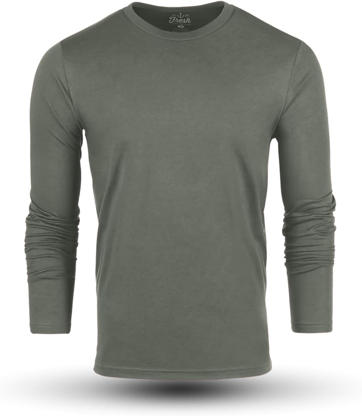 Fresh Clean Threads Mens Long Sleeve T-Shirt for Ultimate Comfort