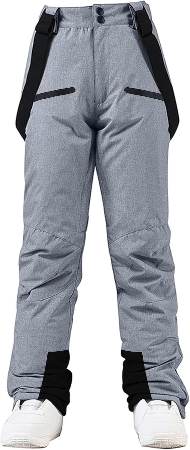 Womens Ski Pants Insulated Waterproof Winter Outdoor Hiking Gear