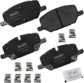 Bendix Priority1 CFC2314 Ceramic Front Brake Pads - Quiet, OE Fit