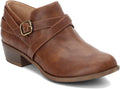 Women's Adley Ankle Bootie - Comfortable Faux Leather Slip-On