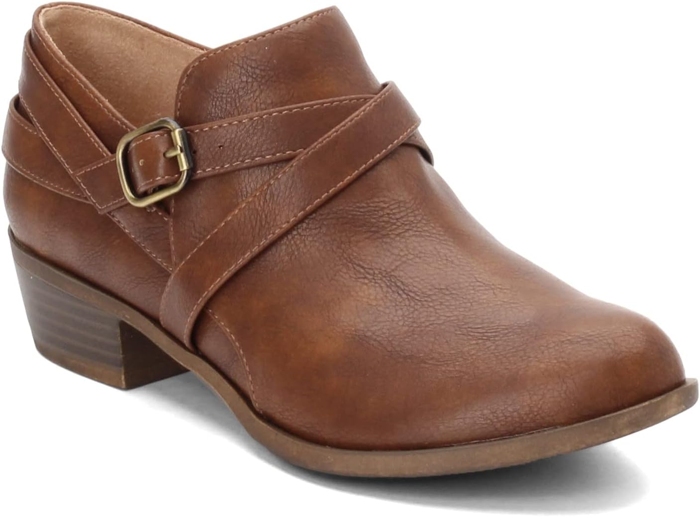 LifeStride Women's Adley Ankle Boot with Flexible Sole Design