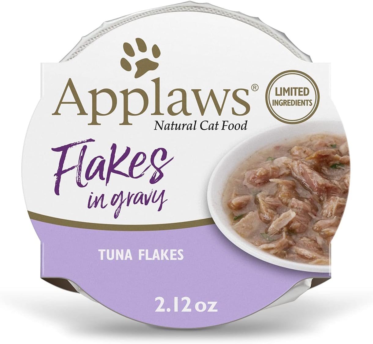 Applaws Natural Wet Cat Food with Tuna Flakes in Gravy Pots
