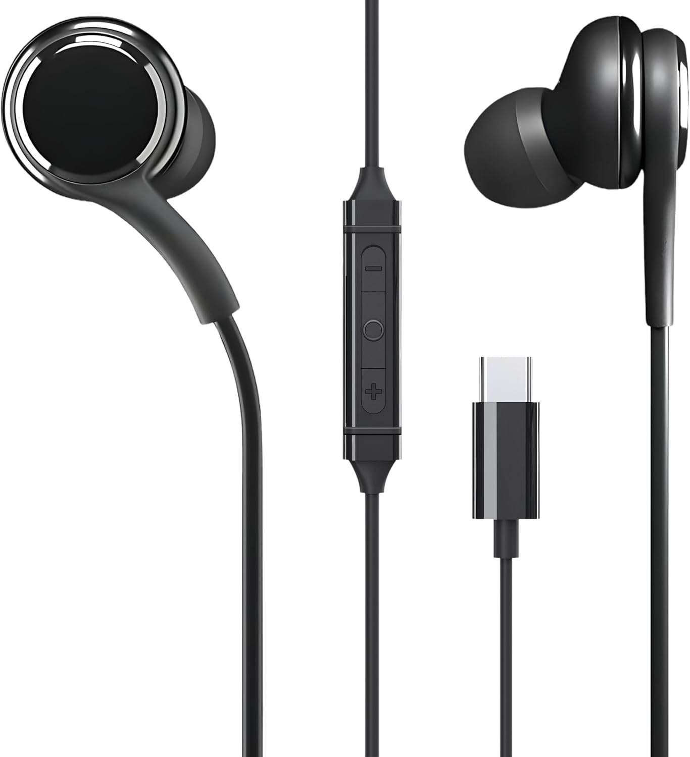 Deep Bass Betron TR34 Earphones - USB-C Wired, In-Ear, Noise Isolating