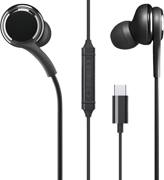 Deep Bass Betron TR34 Earphones - USB-C Wired, In-Ear, Noise Isolating