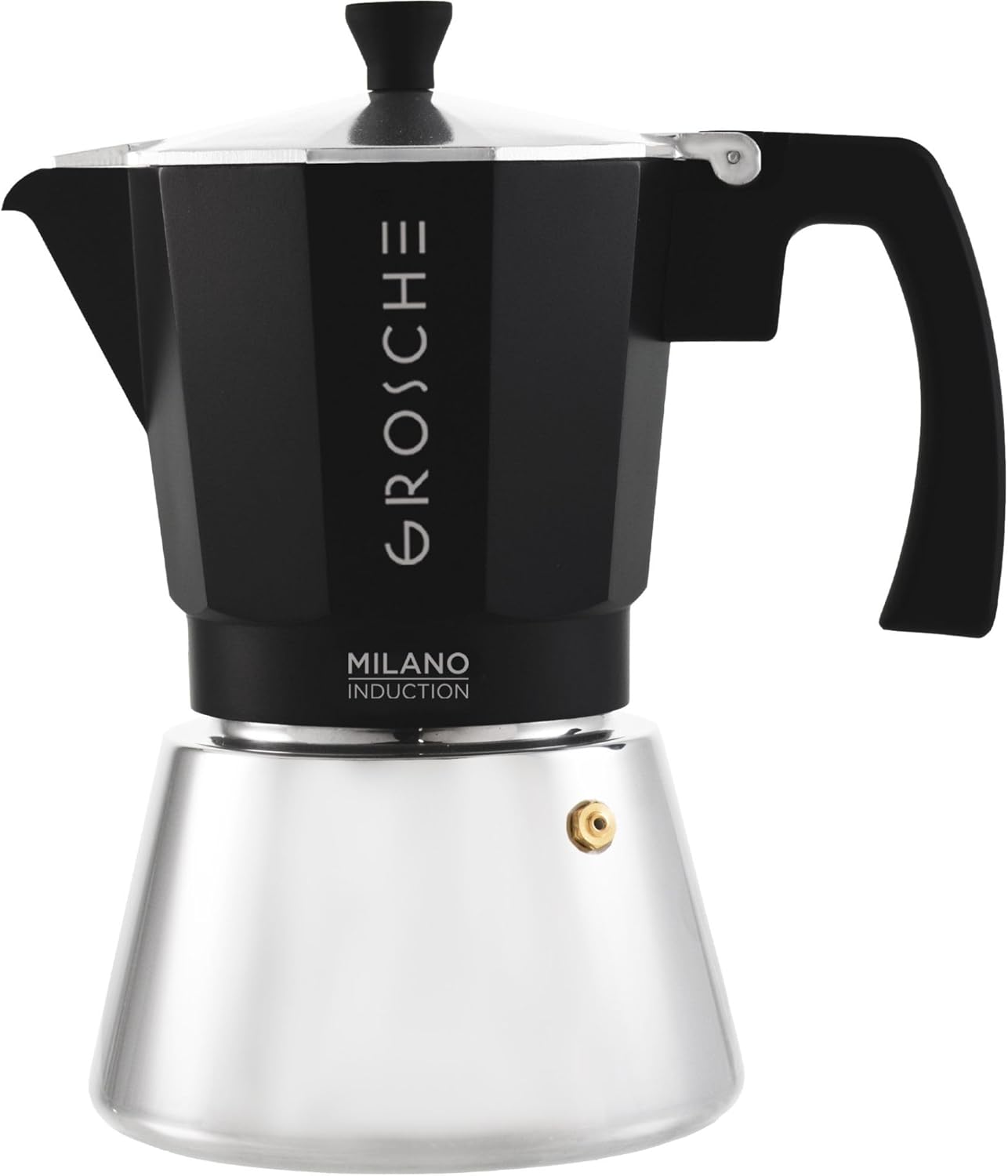 Milano Induction Stovetop Espresso Maker for Perfect Brews