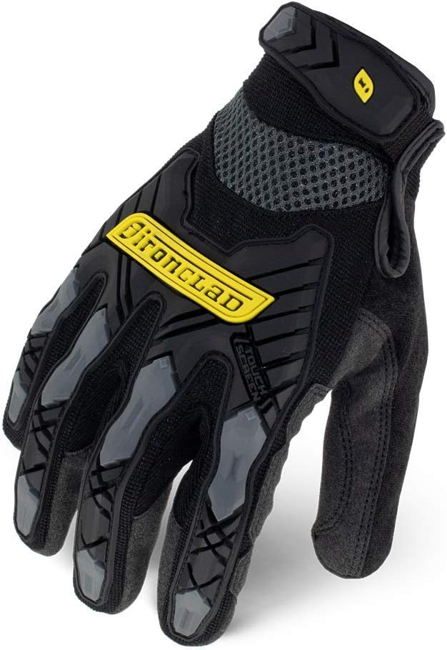 Ironclad Impact Work Gloves: Touch Screen, Machine Washable