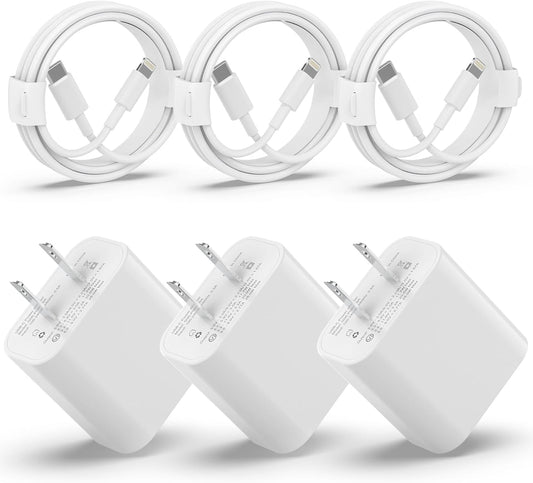 Fast Charge Trio for iPhone - 20W USB C Trio Pack