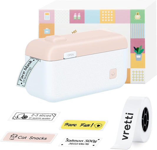Portable Bluetooth Label Maker - Organize Effortlessly!