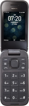 TracFone Nokia 2760 Flip, 4GB Black - Simple 4G Feature Phone