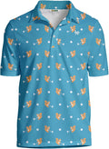 Performance Athletic Fit Men's Golf Polo - Moisture Wicking