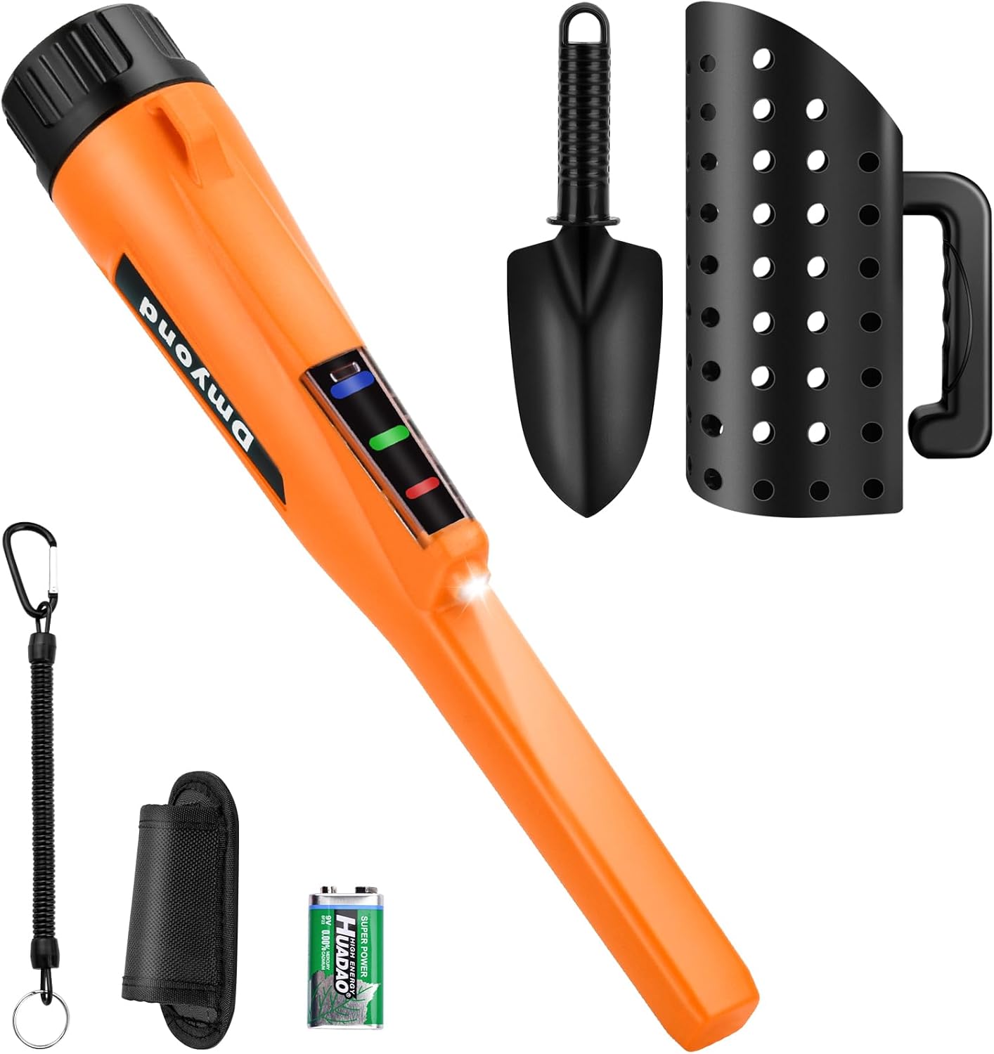Dmyond Metal Detector Pinpointer - Waterproof Handheld Wand