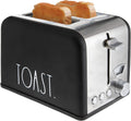Rae Dunn Toaster Stainless Steel 2 Slice Square Toaster - Simple