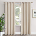 YoungsTex Blackout Curtains for Bedroom - 90 Inch Grommet Drapes