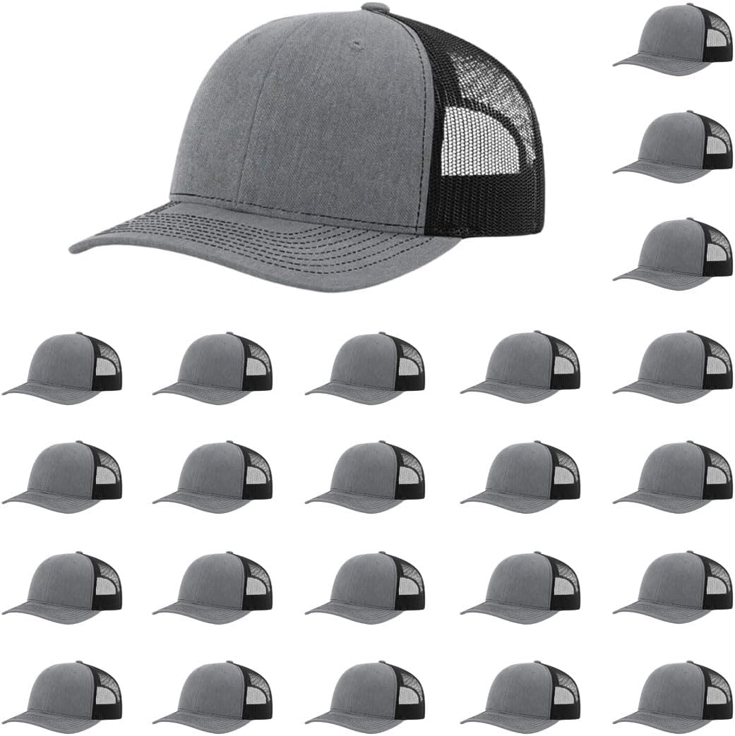 Richardson 112 Classic Six-Panel Adjustable Snapback Trucker Cap