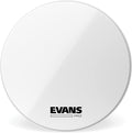 Evans MX2 White Bass Drum Head 22 in - Focused Tone & Durable