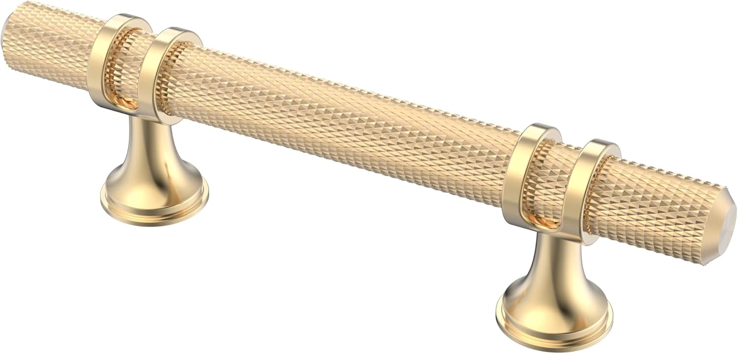 Elegant Gold Cabinet Pulls for Kitchen and Furniture Upgrade