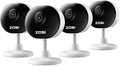 Indoor Security Camera 4-Pack 1080P WiFi C688 - Reliable Home Monitor
