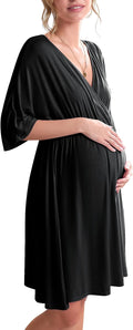 Ekouaer 3 in 1 Labor Delivery Hospital Gown Maternity (Style 726F)