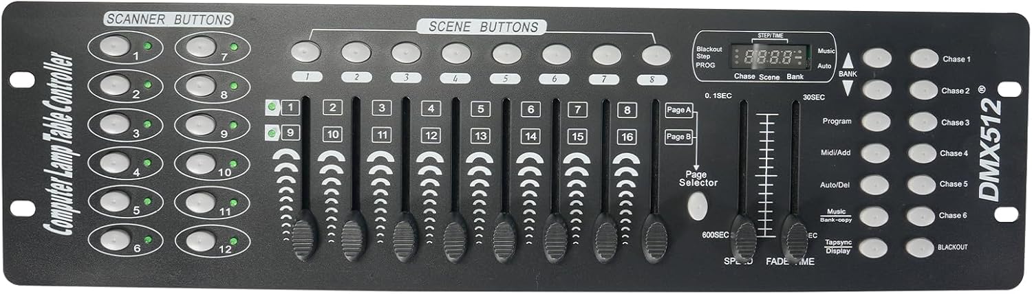 192 DMX Controller for DJ Lights - Versatile and Reliable Performance