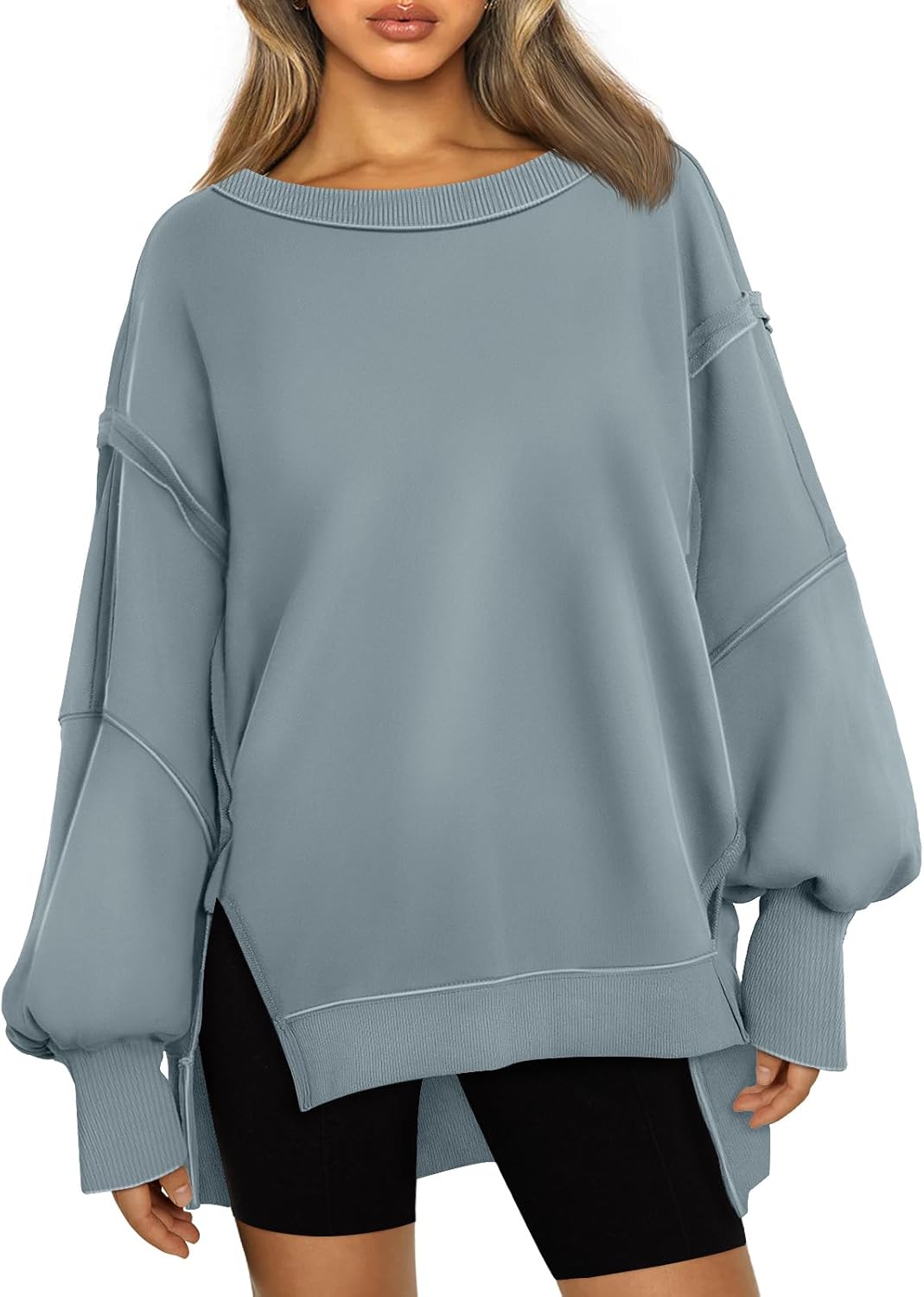 Trendy Queen Oversized Sweatshirts for Women and Teen Girls