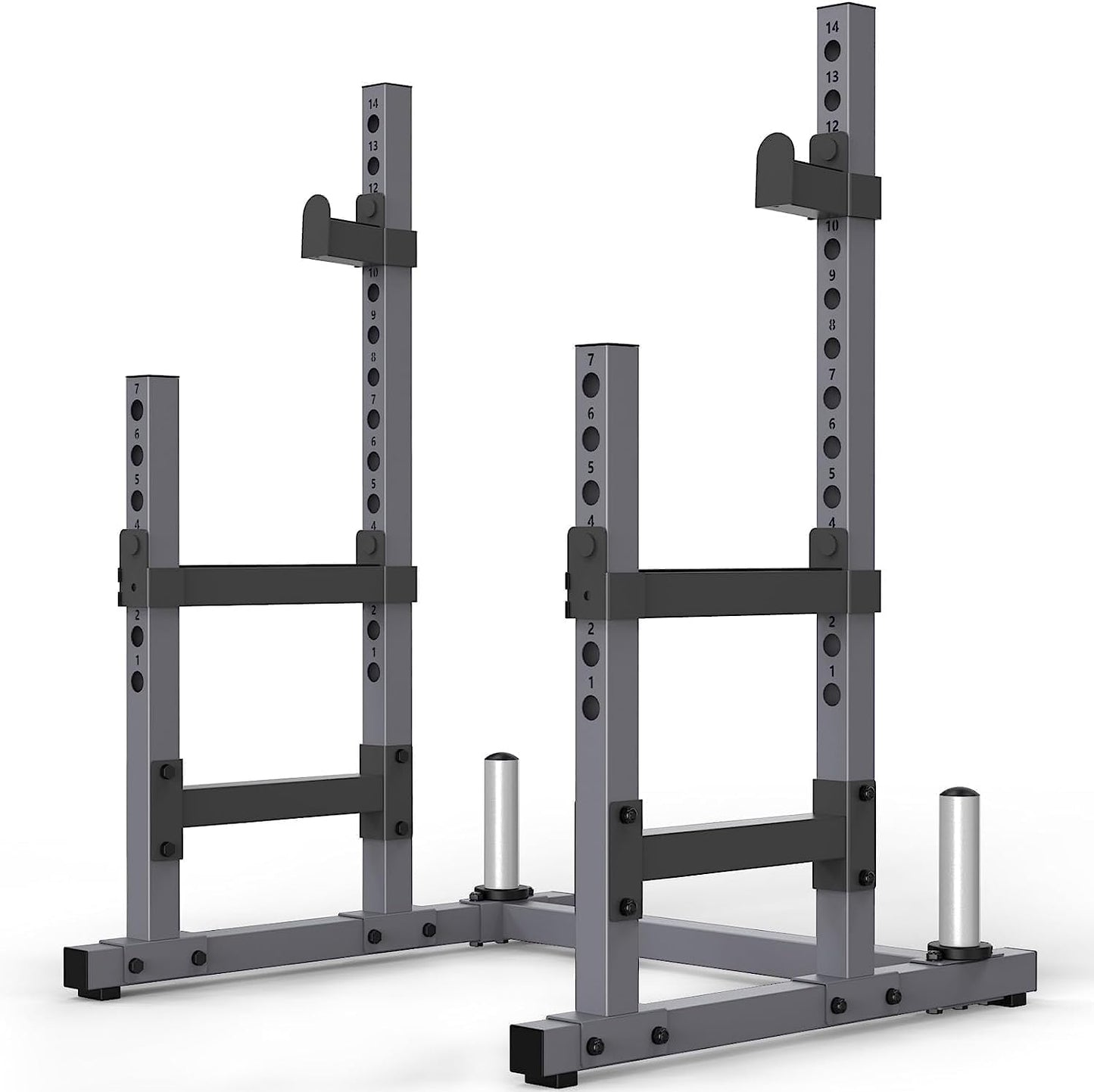 PASYOU Heavy-Duty Squat Rack | 1800 lbs Bumper Load | Home Gym Essential