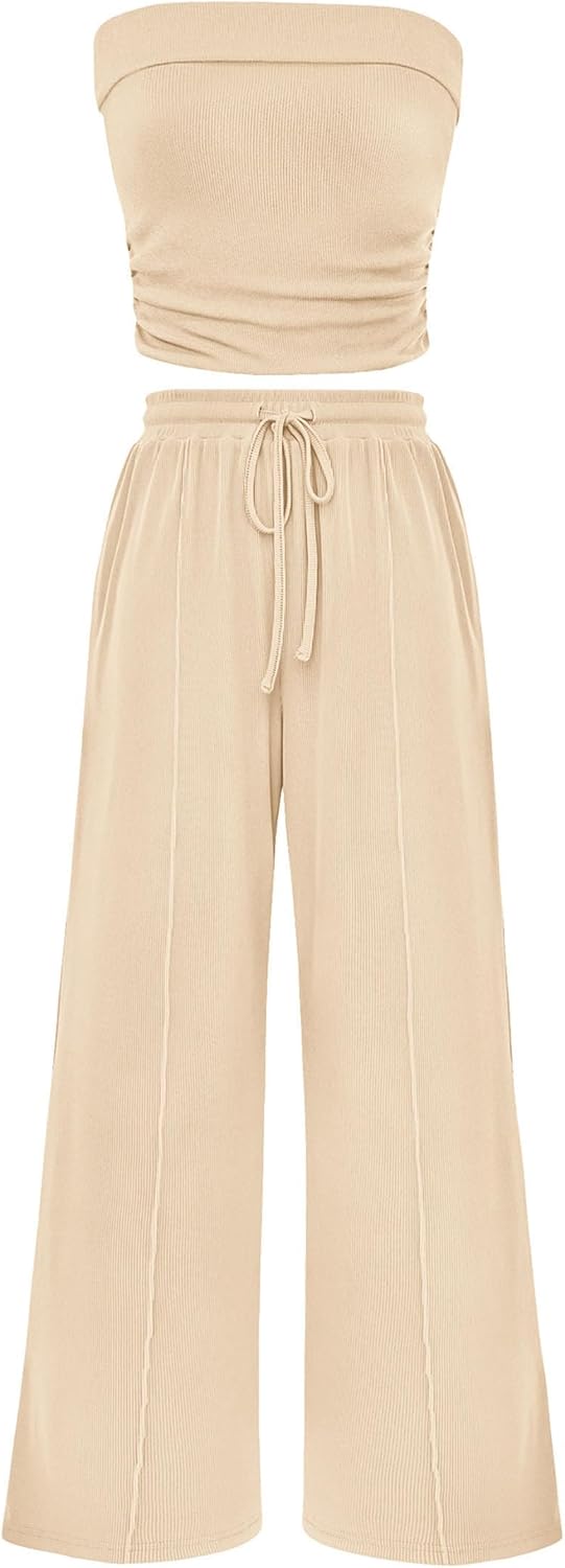 Stylish Womens Summer Outfits 2 Piece Sets for Casual Wear