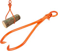 Log Skidding Tongs 32 in 2 Claw - Heavy Duty Log Lifting Tool