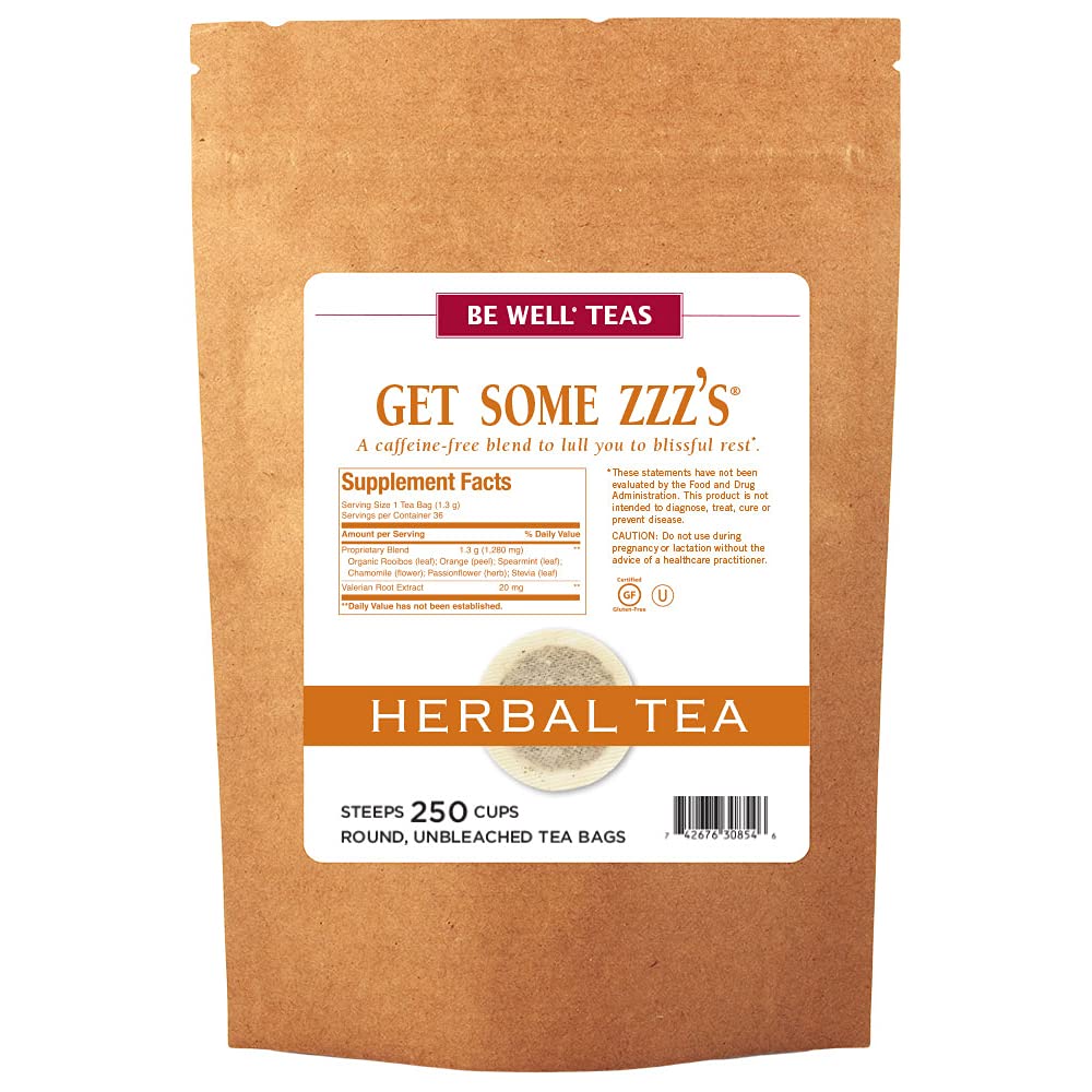 Get Some Zzzs Herb Tea for Rest with Valerian Root and More