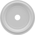 22in Traditional Thermoformed PVC Ceiling Medallion - Lightweight