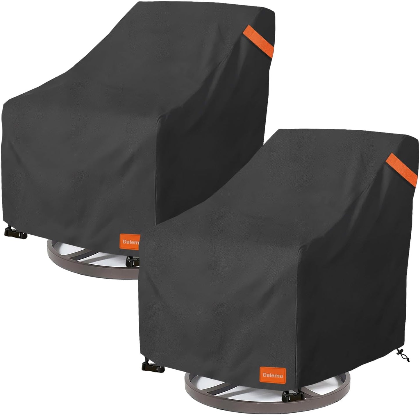 Dalema Outdoor Swivel Chair Cover 2 Pack - Waterproof Protection