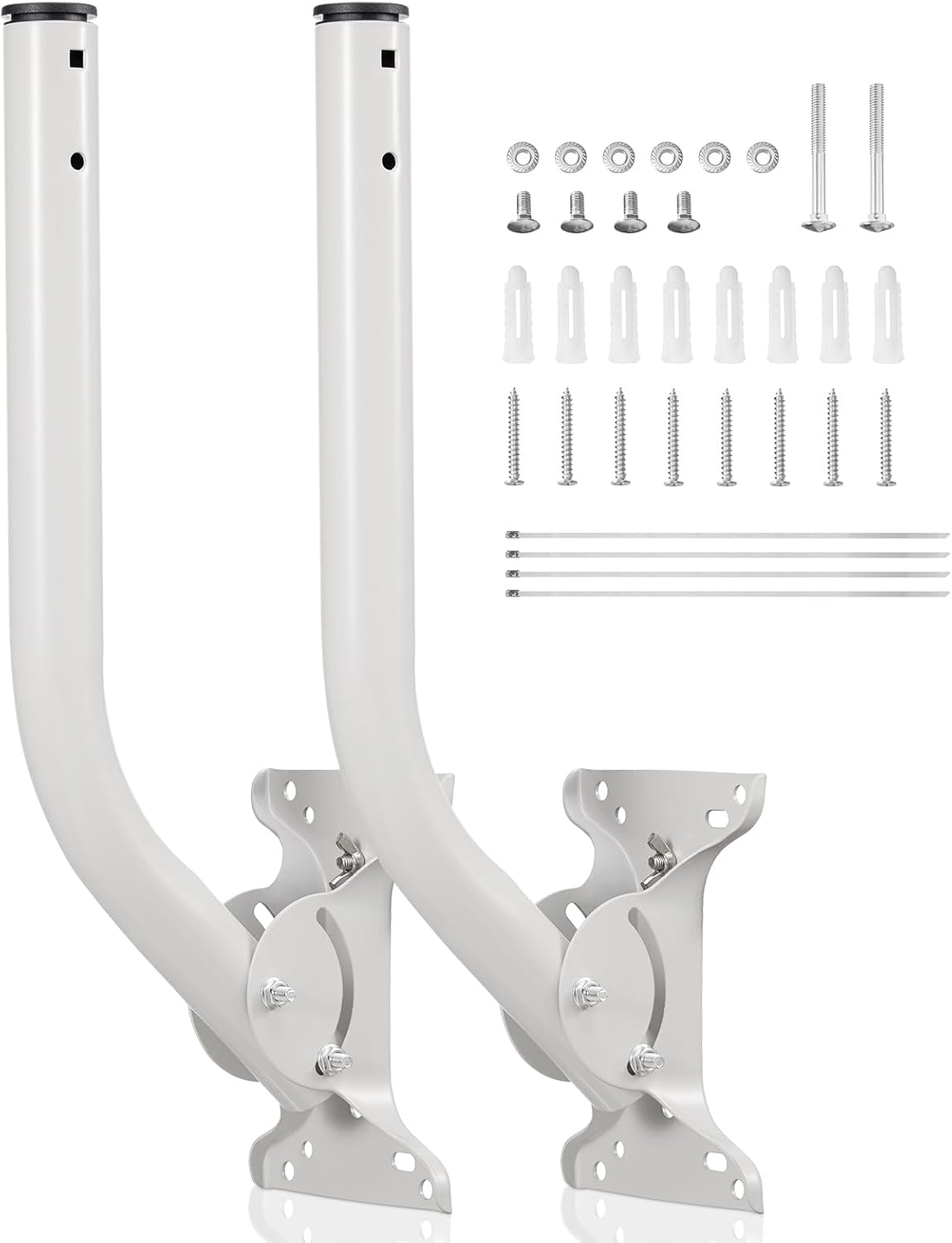 Universal Antenna Mount 2 Pack for Outdoor WiFi Extender Use