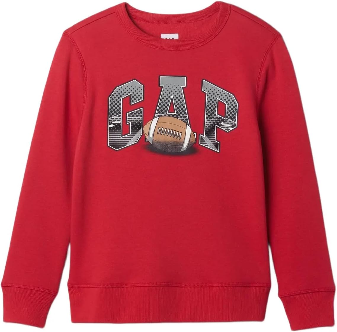 GAP Boys' Logo Crew: Relaxed Comfort