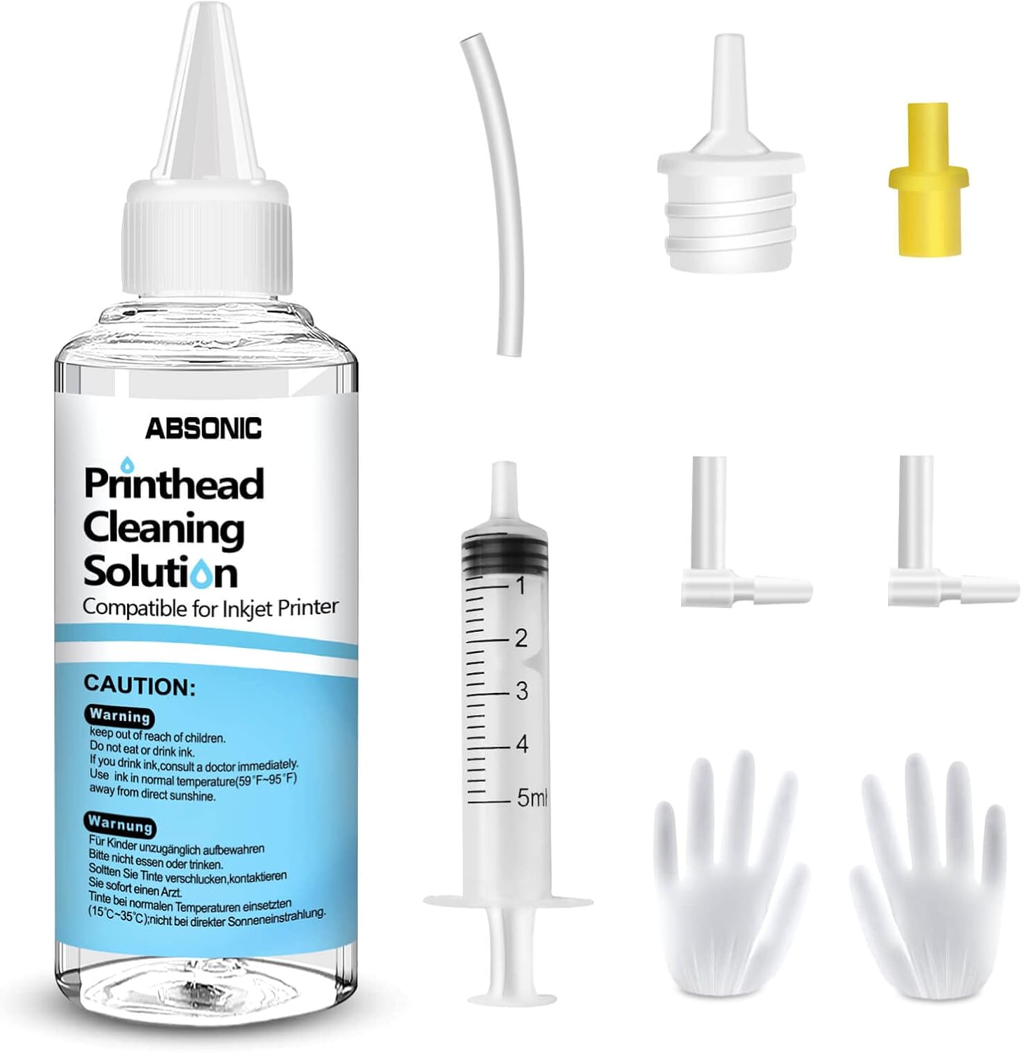 Professional Printer Cleaner Kit by Absonic - 100mL