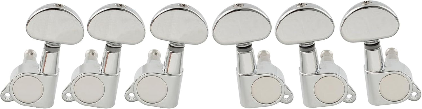 Musiclily Pro 3+3 Guitar Tuning Pegs Set - Smooth Tune for Les Paul Style