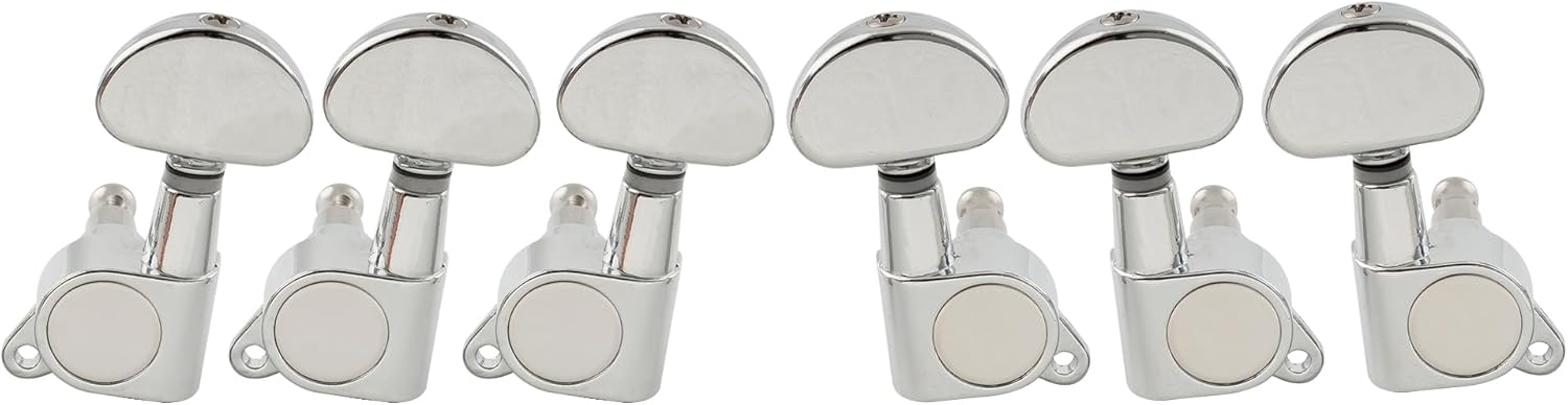 Musiclily Pro 3+3 Guitar Tuning Pegs Set - Smooth Tune for Les Paul Style