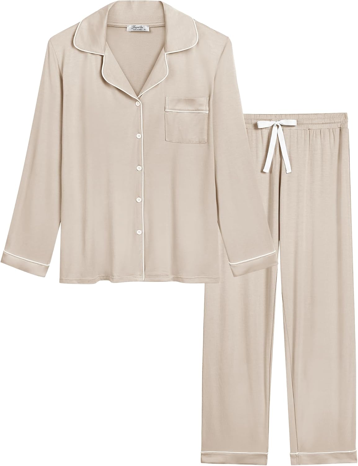 Joyaria Womens Bamboo Viscose Pajama Sets for Ultimate Comfort