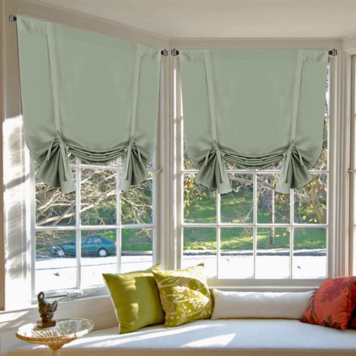 Energy Efficient Blackout Tie Up Curtains