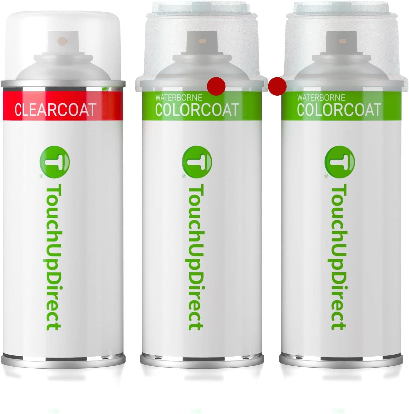 TouchUpDirect 3U5 Supersonic Red Tricoat Touch Up Paint Kit