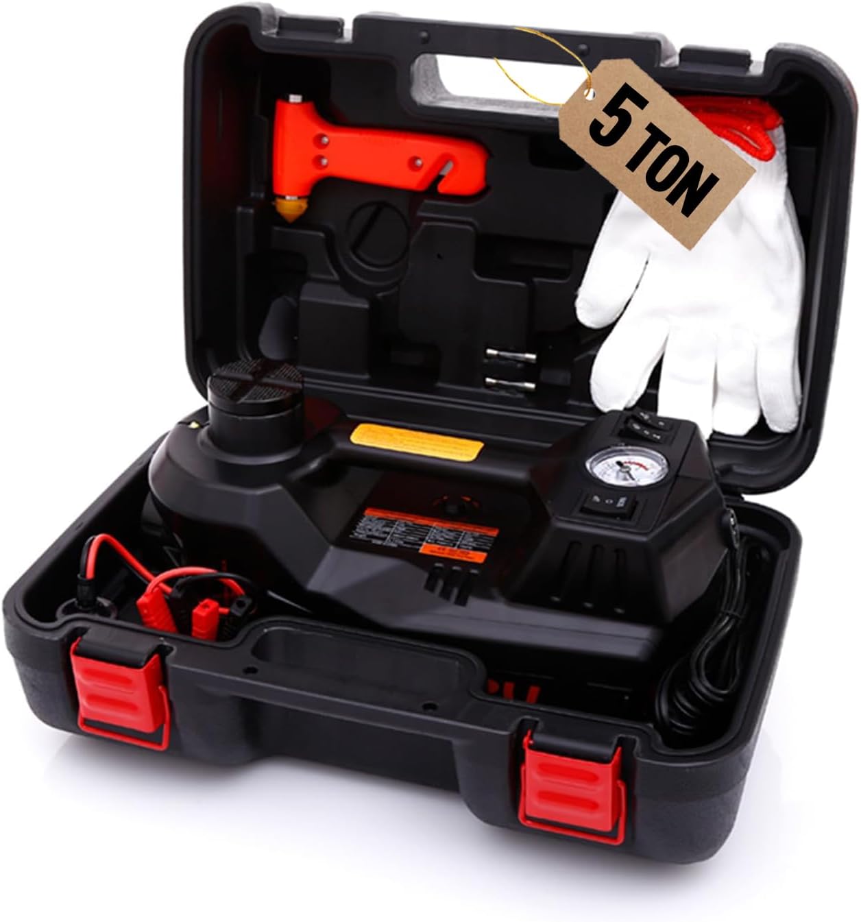 Electric Car Jack 5 Ton 12V Hydraulic Jack for Easy Tire Changes