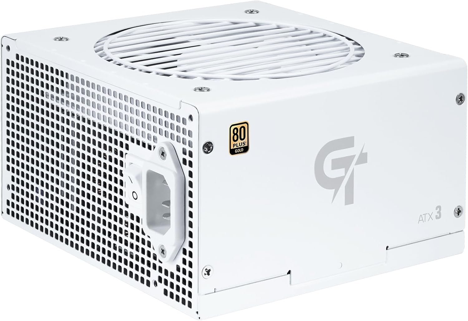SAMA White 750W Power Supply - Fully Modular 80 Plus Gold Certified