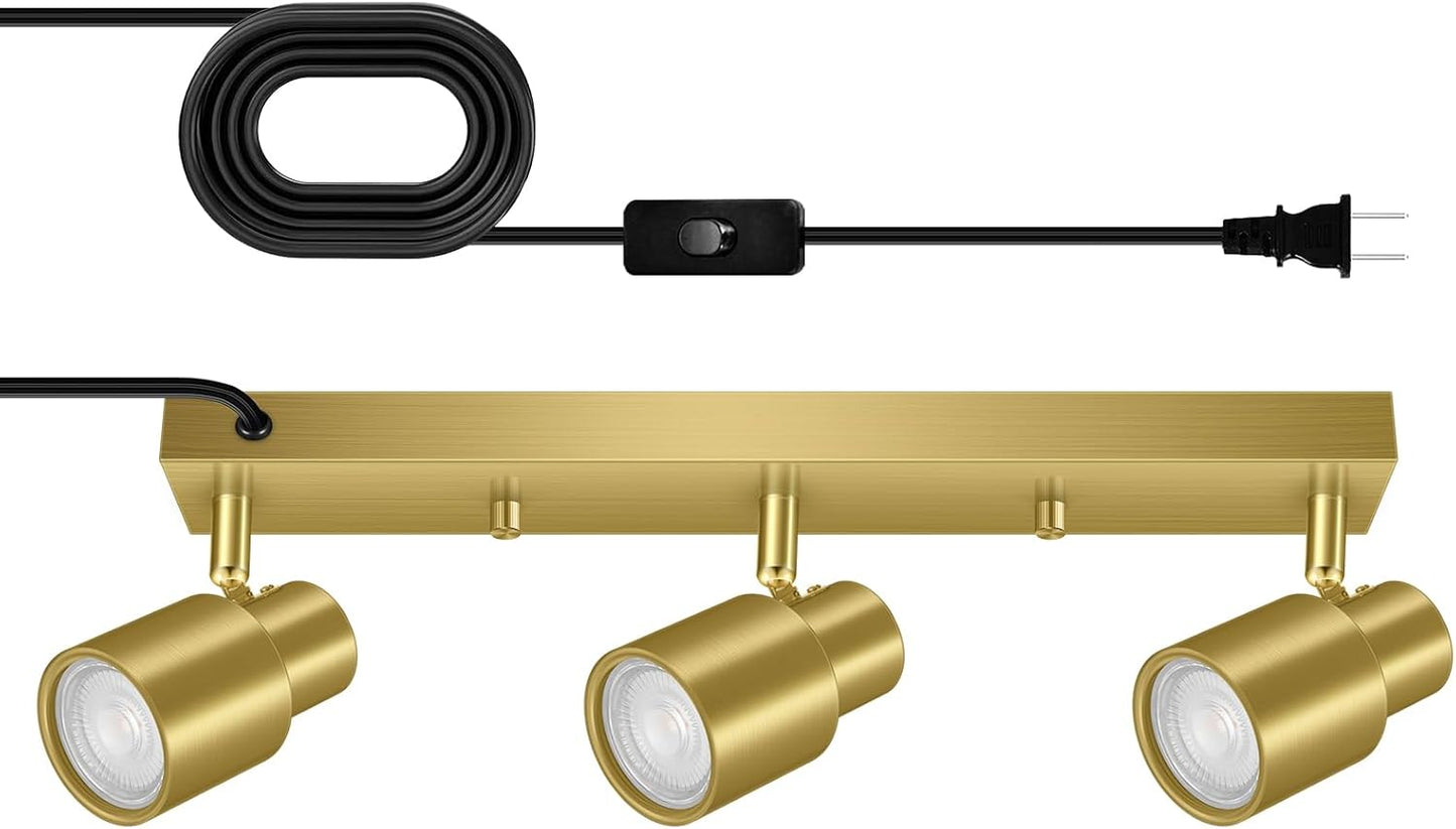 Plug-in Track Lighting LED for Modern Kitchen and Living Spaces