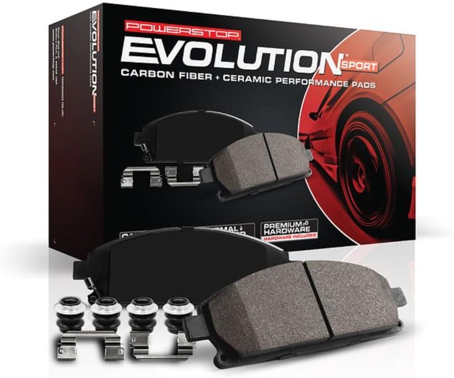 Power Stop Z23-1212 Rear Carbon Ceramic Brake Pads for Toyota