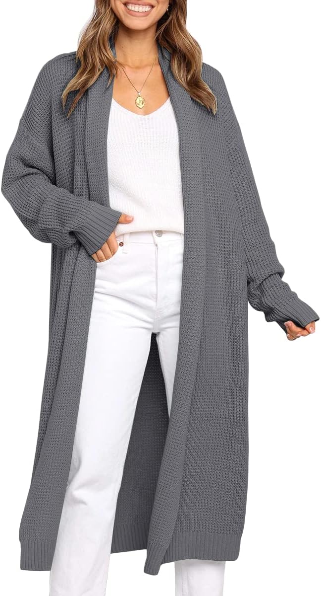 LILLUSORY Long Cardigan Sweaters for Women - Cozy and Trendy