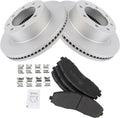 Front Brake Pad & Rotor Kit Compatible with 2013-2019 Ford Super Duty