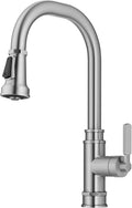 KRAUS Allyn Transitional Industrial Pull-Down Kitchen Faucet