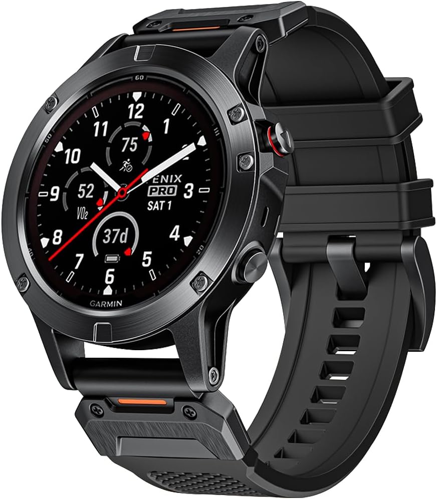Durable Quick Release 22mm Garmin Watch Band by Ookids