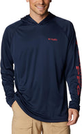 Columbia Mens Terminal Tackle Hoodie - Lightweight Sun Protection UV