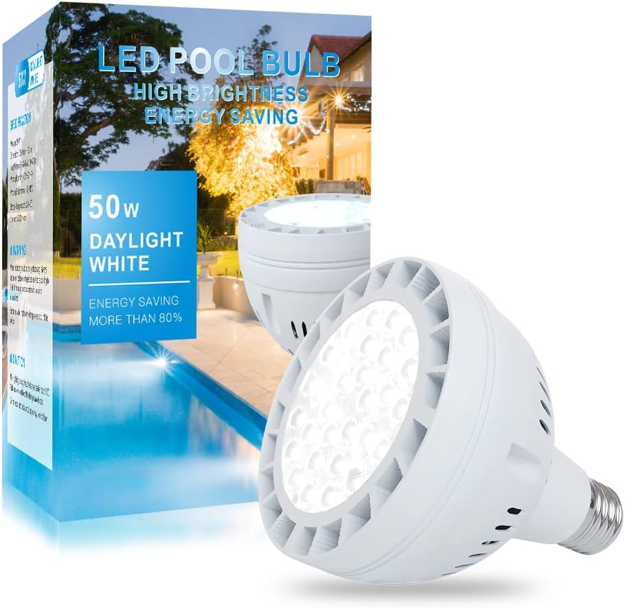 LED Pool Light for Inground Pool - Bright Replacement Bulb